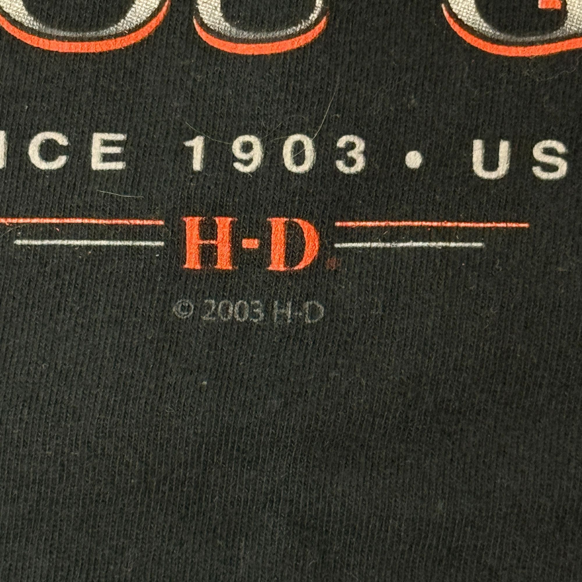 Harley Davidson H-D Life Begin When You Get One MINUTEMAN Motorcycle Shirt Size US M / EU 48-50 / 2 - 5 Thumbnail