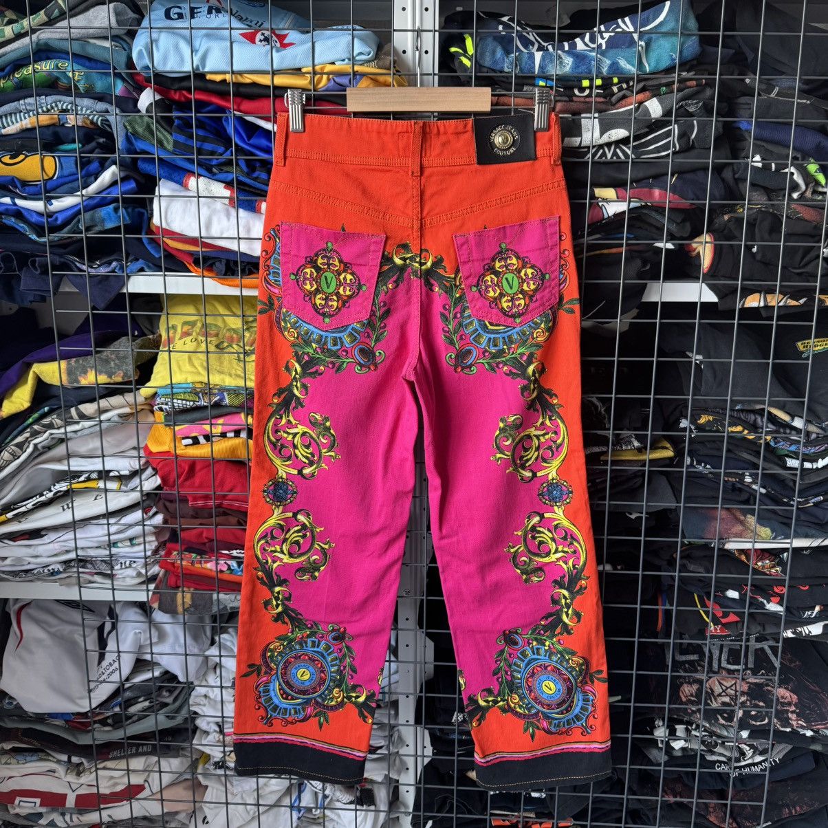Versace Versace Jeans Couture Jeans Audrey 71HAB5TL Multicolore Size 25" / US 0 / IT 36 - 2 Thumbnail