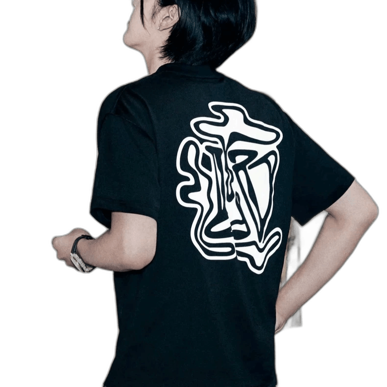 Louis Vuitton Louis Vuitton Black and White Short Sleeve Tee Size M / US 6-8 / IT 42-44 - 1 Thumbnail