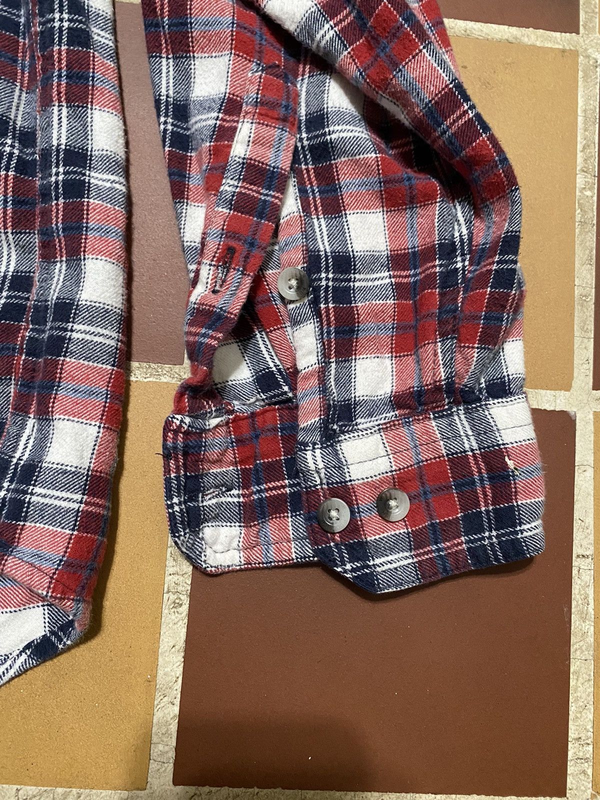 Woolrich Woolen Mills Vintage Woolrich Flannel Shirt Large Size US L / EU 52-54 / 3 - 3 Thumbnail