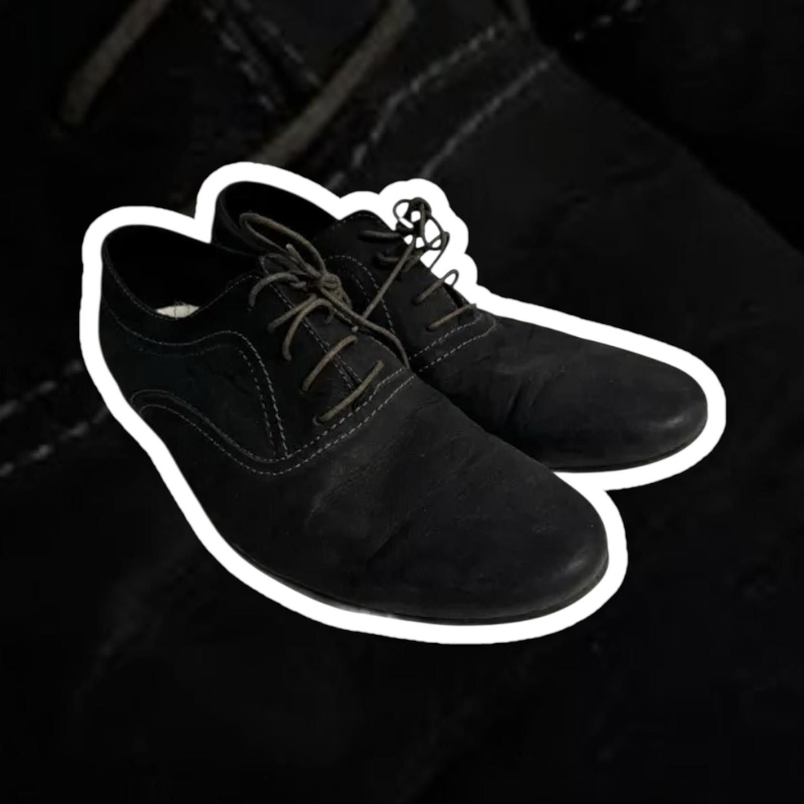 Designer Stylish Black Lace-Up Shoes by Red Tape Size US 10 / EU 43 - 1 Thumbnail