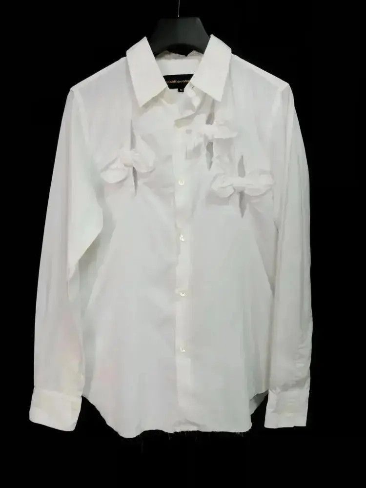 Comme des Garcons Comme des Garcons 03SS extreme unbalancement shirt Size US M / EU 48-50 / 2 - 1 Thumbnail