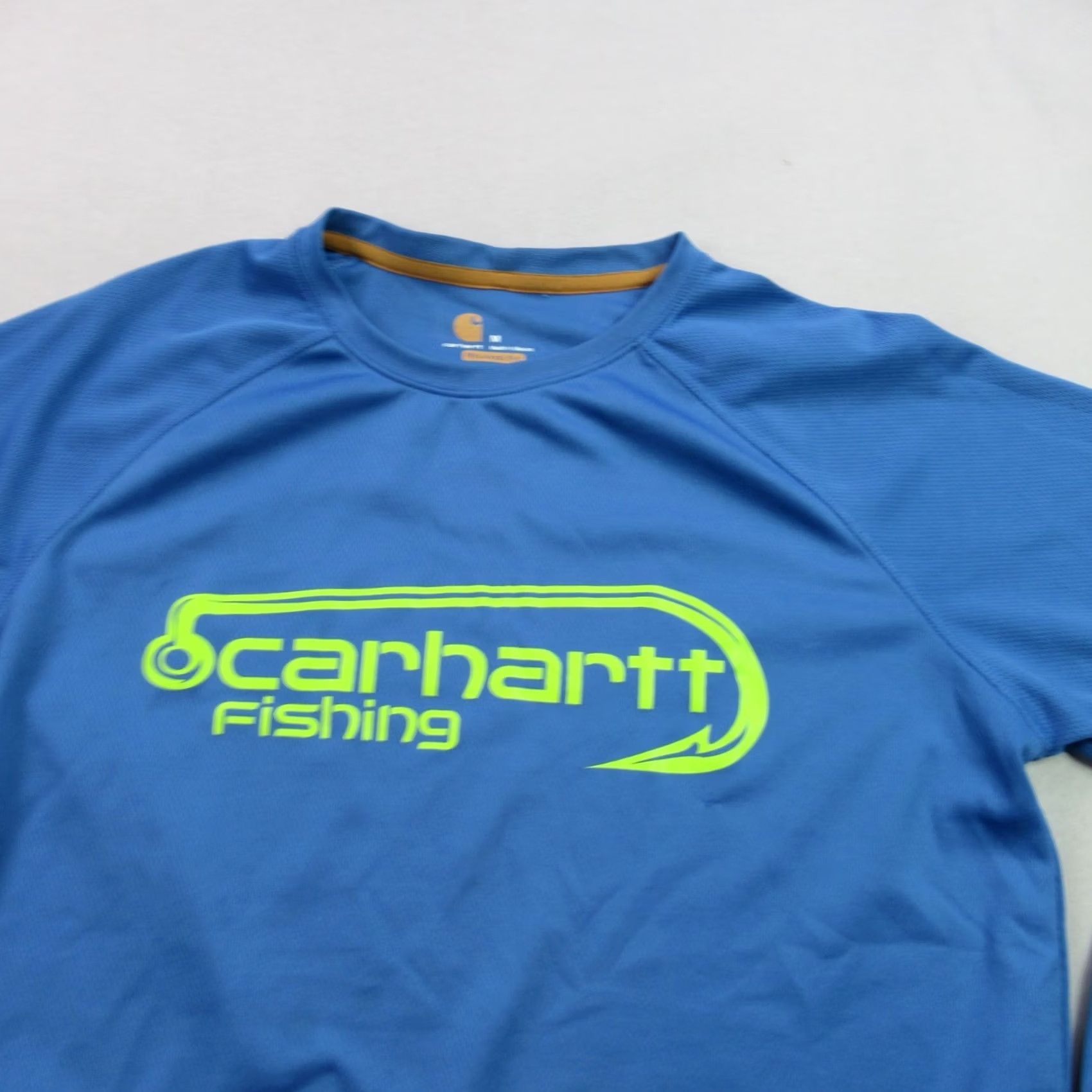 Carhartt Carhartt Shirt Mens Medium Long Sleeve Crew Neck Outdoors Relaxed Fit Blue Size US M / EU 48-50 / 2 - 2 Thumbnail
