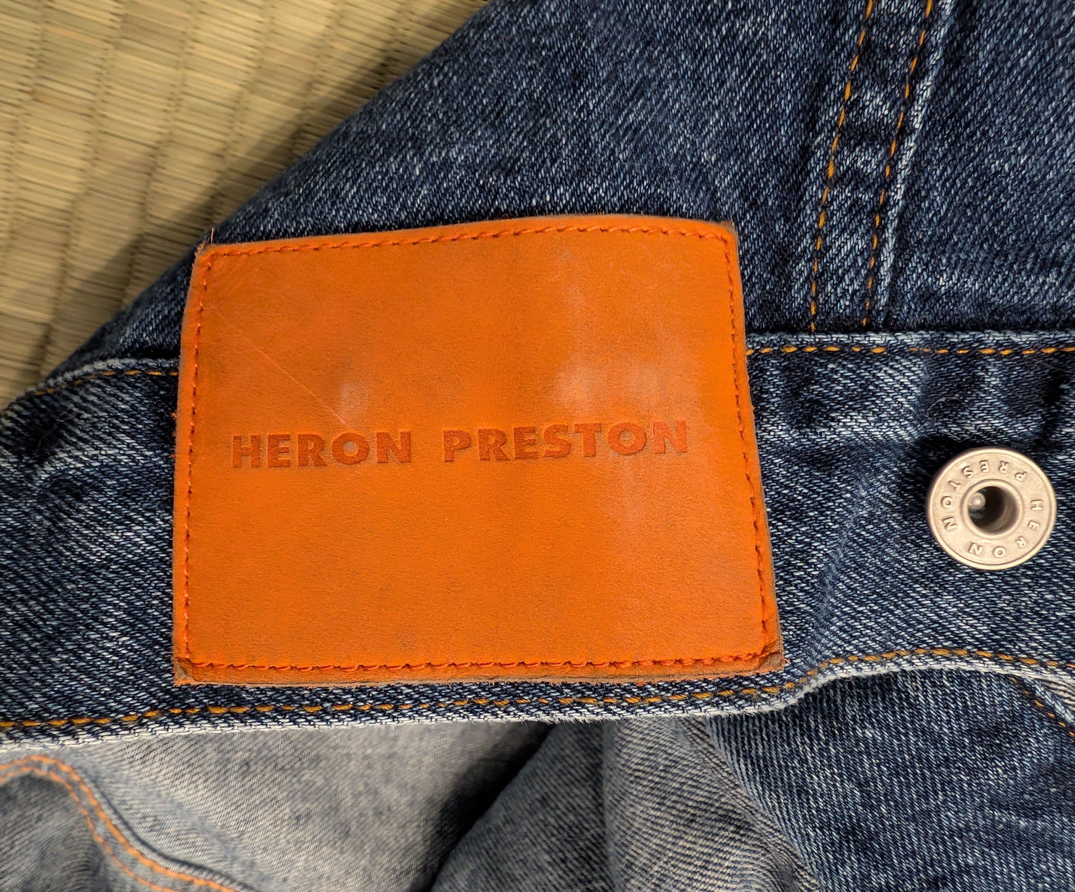 Heron Preston Heron Preston Denim Airbrush Heron Jacket Made in Italy Size US L / EU 52-54 / 3 - 7 Thumbnail