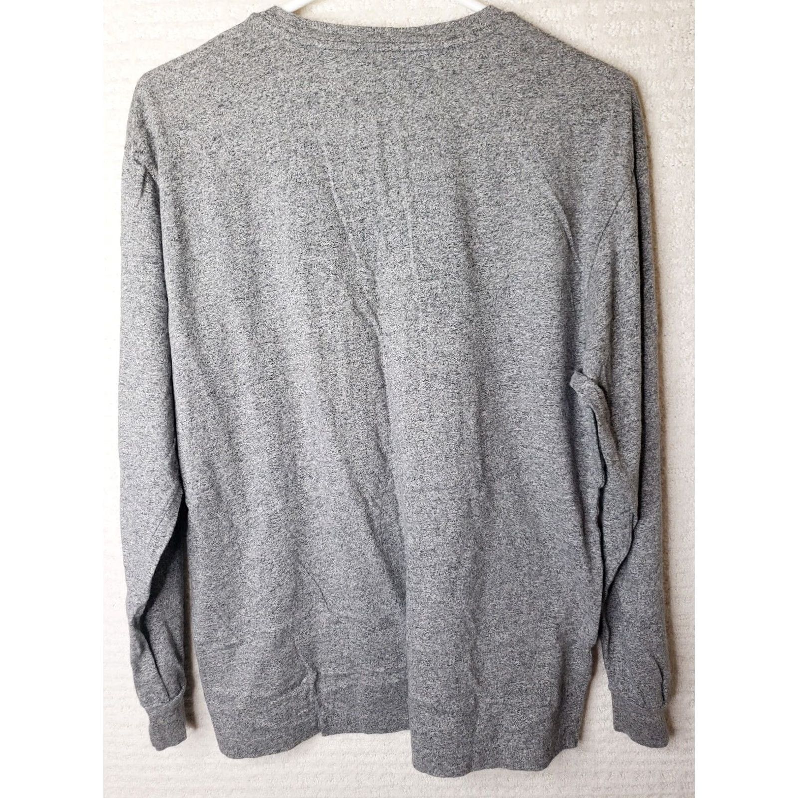 Polo Ralph Lauren Polo Ralph Lauren Men Shirt Long Sleeve Crew Neck Gray Size M Classic Fit Short Form T-Shirt Size US M / EU 48-50 / 2 - 5 Thumbnail