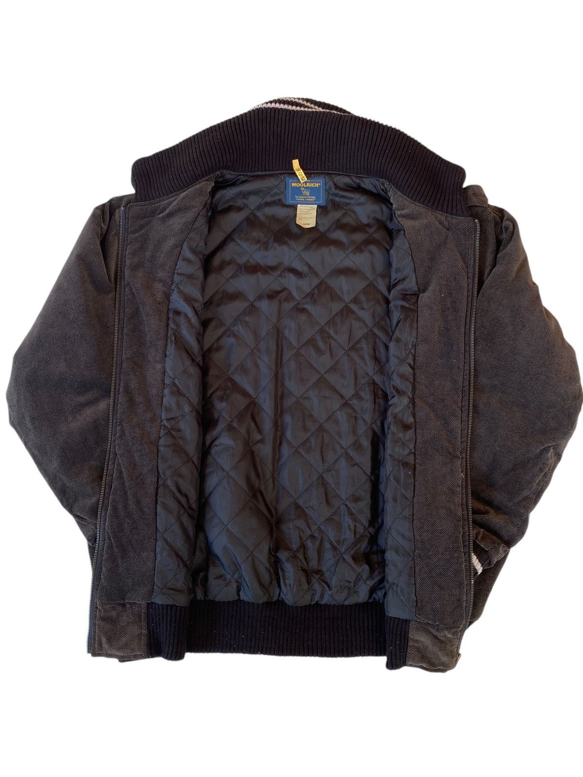 Vintage × Woolrich Woolen Mills Vtg Woolrich Jacket Zip Up Size US L / EU 52-54 / 3 - 3 Thumbnail