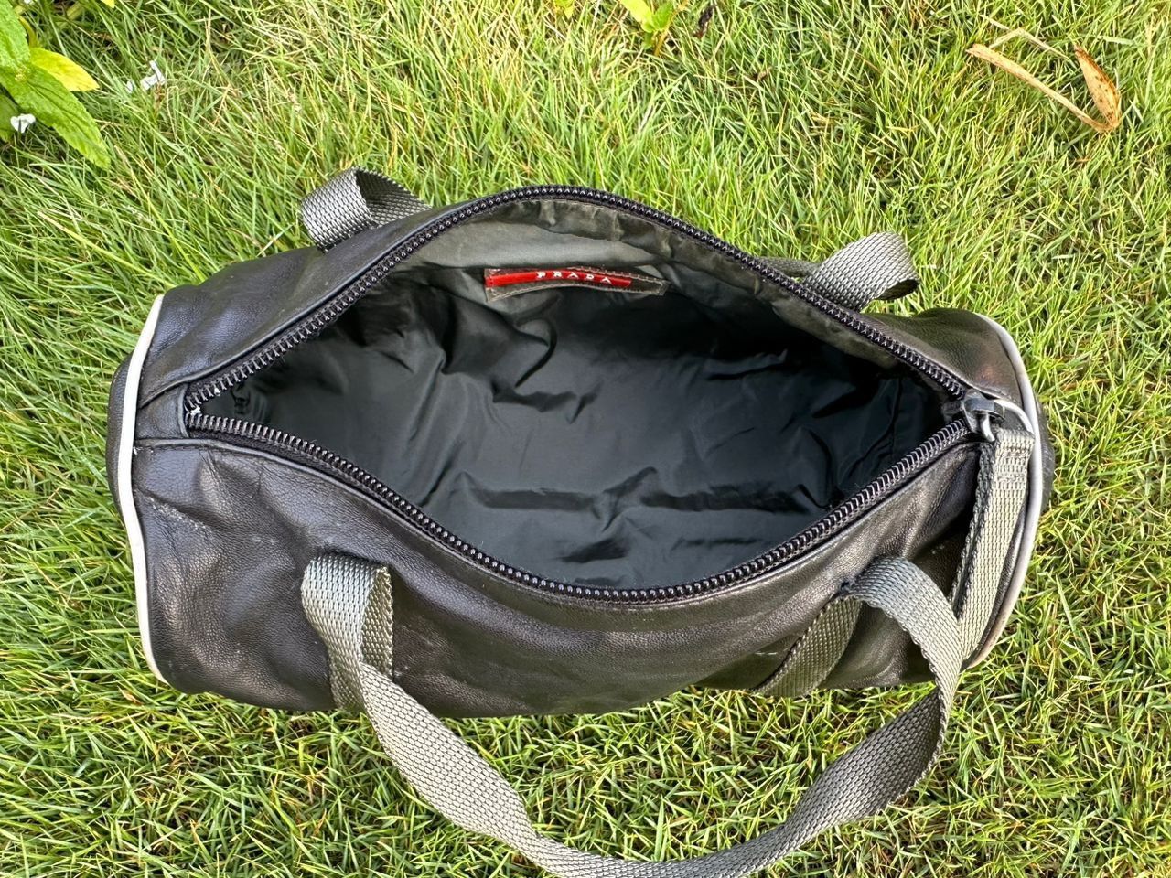 Prada Authentic Prada Sport Vitello Shine Mini Duffel Bag Size ONE SIZE - 7 Thumbnail