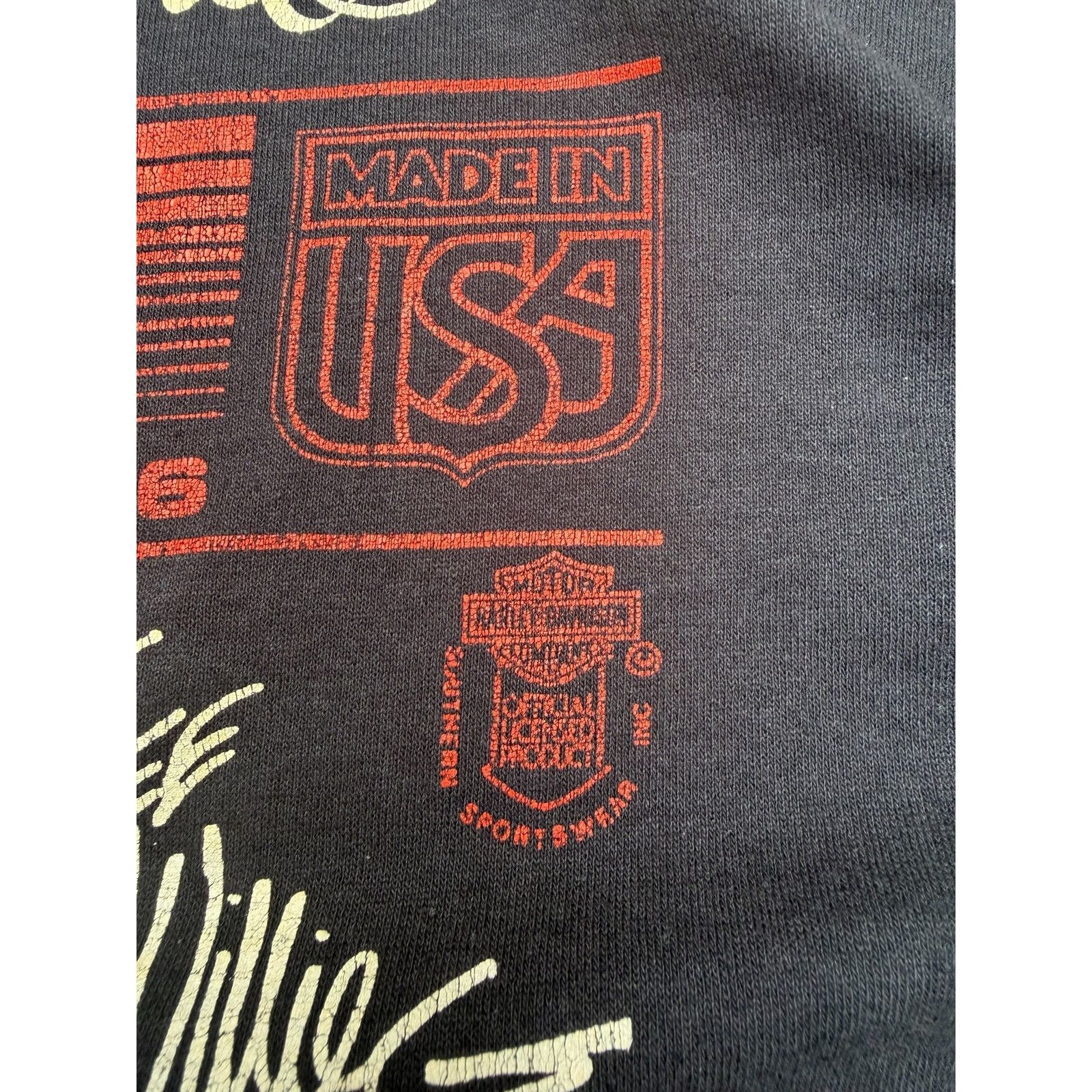 Harley Davidson 1986 Faded Harley Davidson Daytona Bike Week Tee Size US L / EU 52-54 / 3 - 3 Thumbnail
