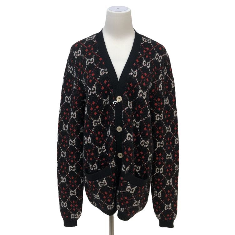 Gucci Gucci GG Diamond Pattern Cardigan Size S Size US S / EU 44-46 / 1 - 1 Thumbnail
