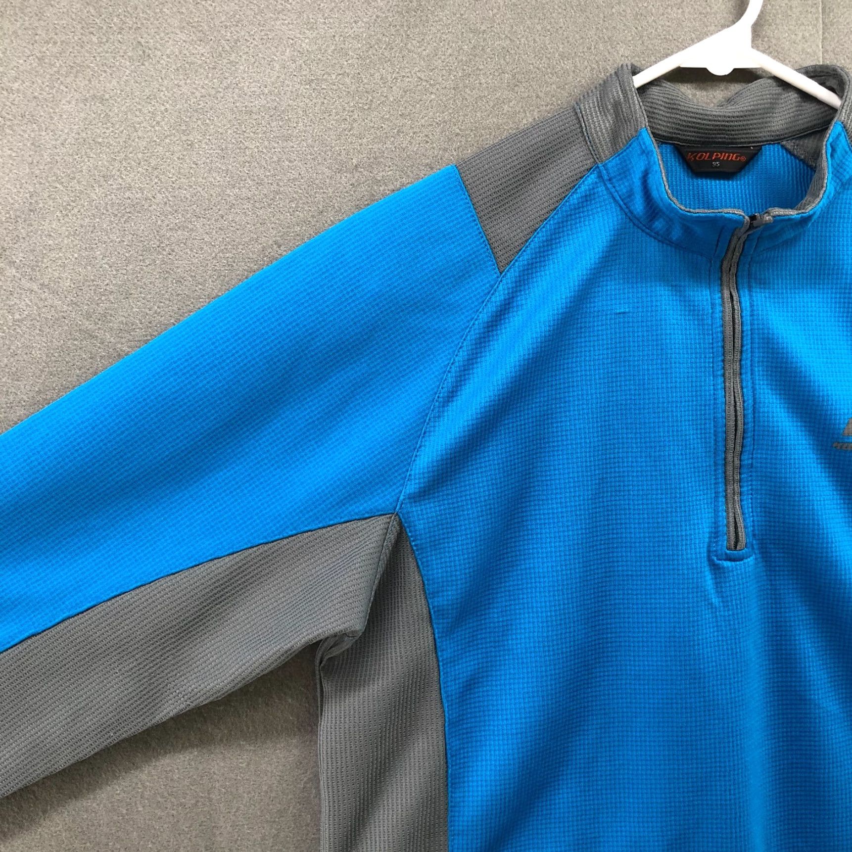 Vintage VINTAGE Kolping Korean Golf 1/4 Zip Pullover Long Sleeve Shirt Mens S Blue Size US S / EU 44-46 / 1 - 5 Thumbnail