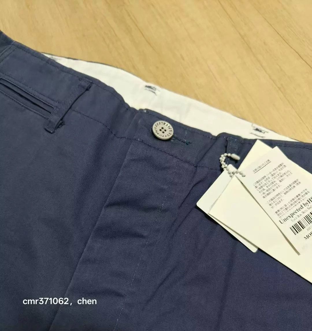Visvim visvim 18ss new navy chino shorts size 2 Size US 32 / EU 48 - 7 Thumbnail