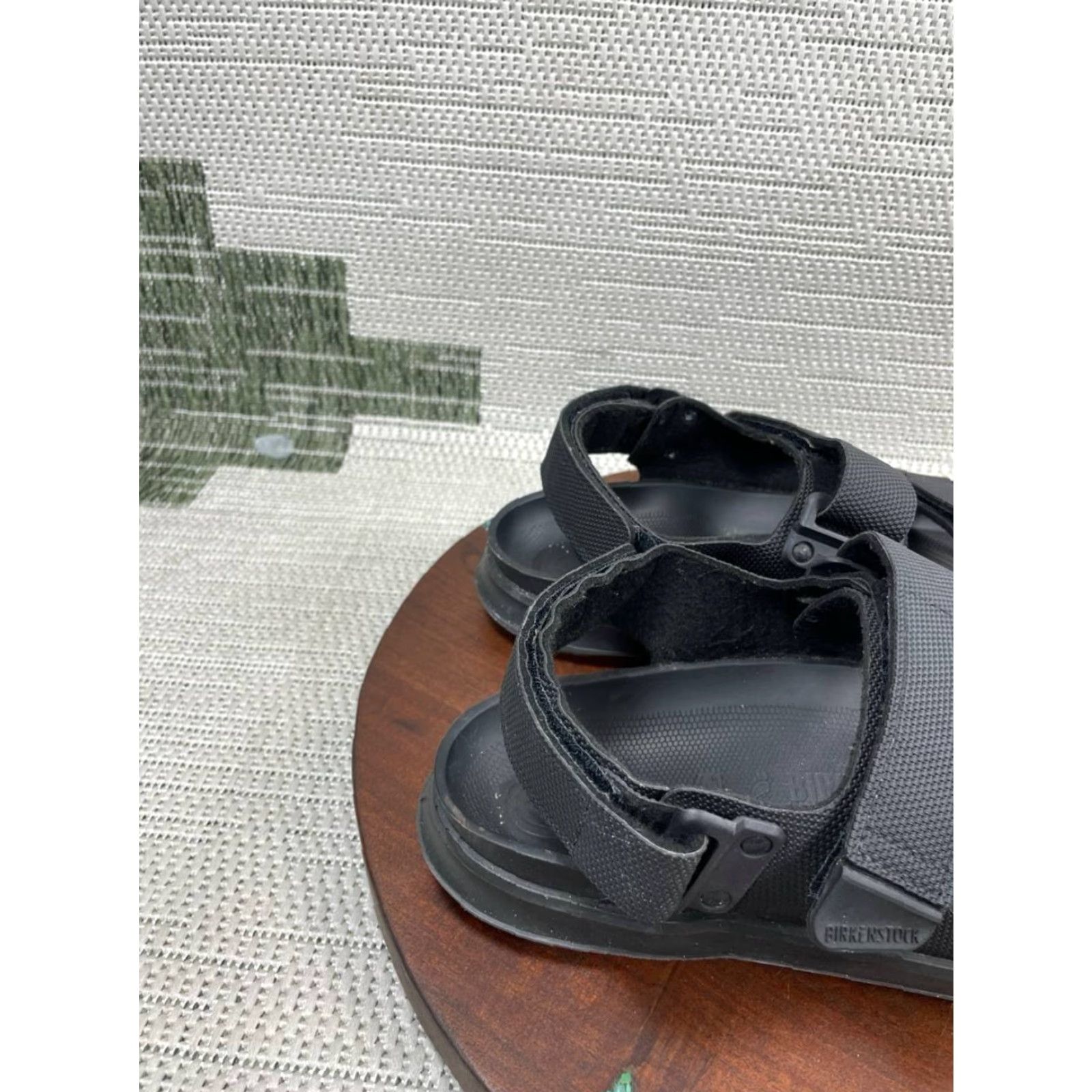 Birkenstock Birkenstock Sandals Mens 8 Tatacoa Futura Black Birko Flor Adjustable Straps Size ONE SIZE - 3 Thumbnail