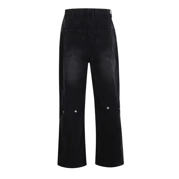 Japanese Brand Natsumi x Keito Trend Black Denim Pant Size US 35 - 4 Thumbnail