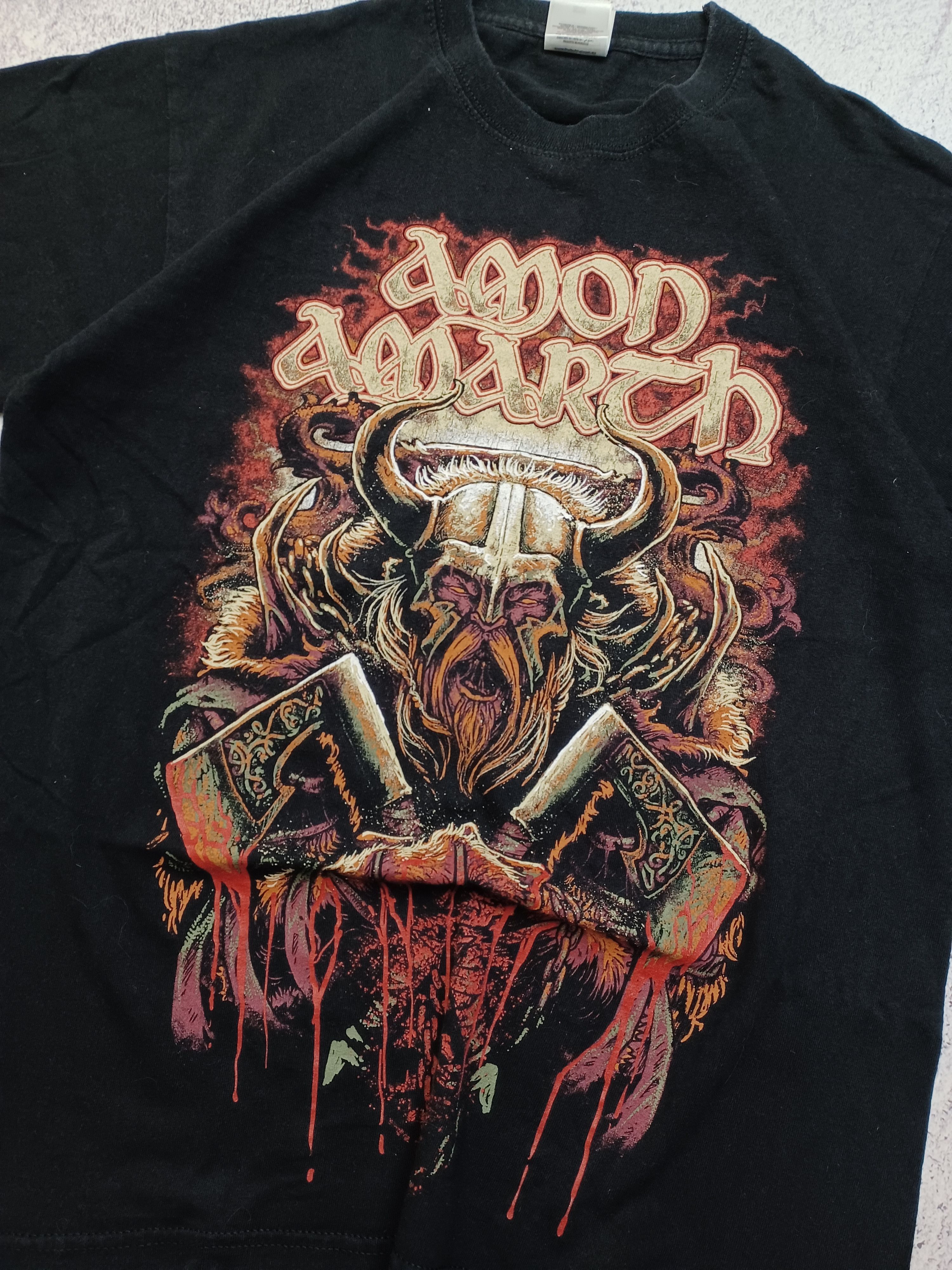 Band Tees × Vintage Amon Amarth Fight Until Your Dying Breath Vintage Tee Size US M / EU 48-50 / 2 - 5 Thumbnail