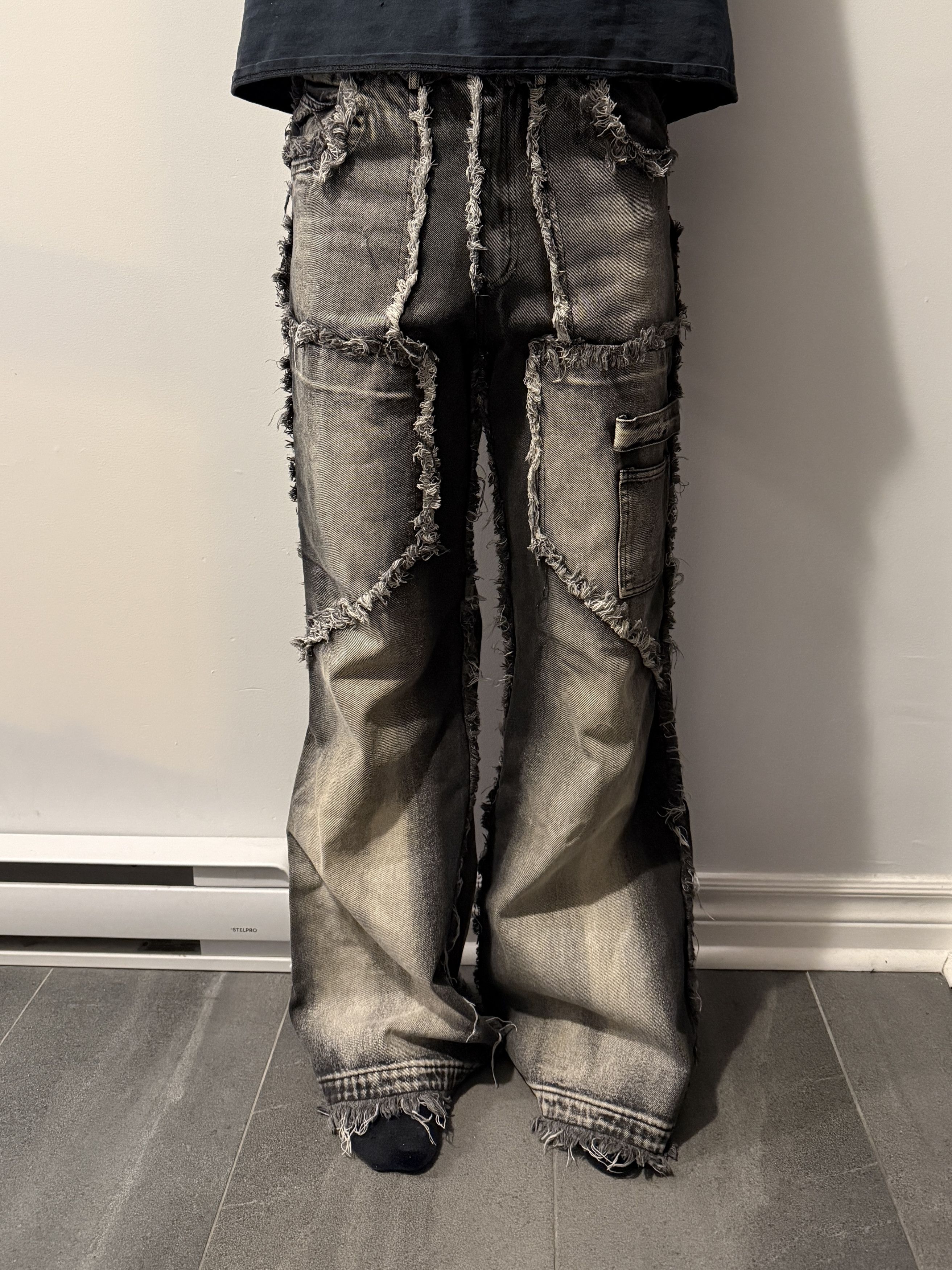 パンツ NO/FAITH STUDIOS LOOSE EVERYDAY DENIM LOOSE EVERYDAY CONCRETE DUST DENIM – NO/FAITH STUDIOS