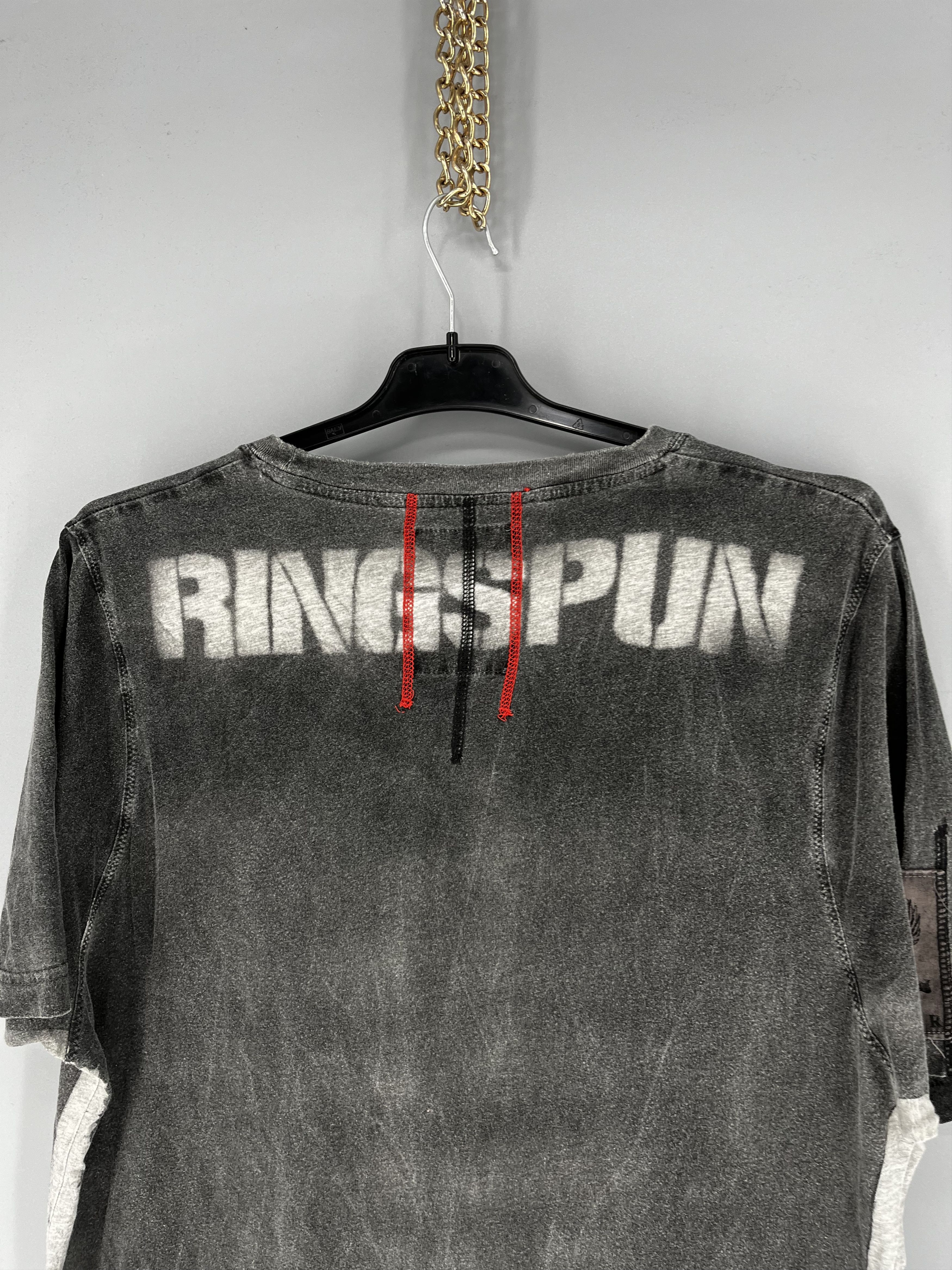 Japanese Brand Vintage Y2K Ringspun Affliction Style Skull Logo T Shirt Size US XL / EU 56 / 4 - 9 Thumbnail