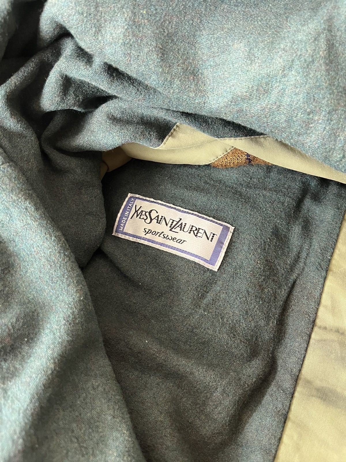 Saint Laurent Paris Vintage 90s Winter YSL Jacket Heavy Parka Jacket Size US L / EU 52-54 / 3 - 22 Thumbnail