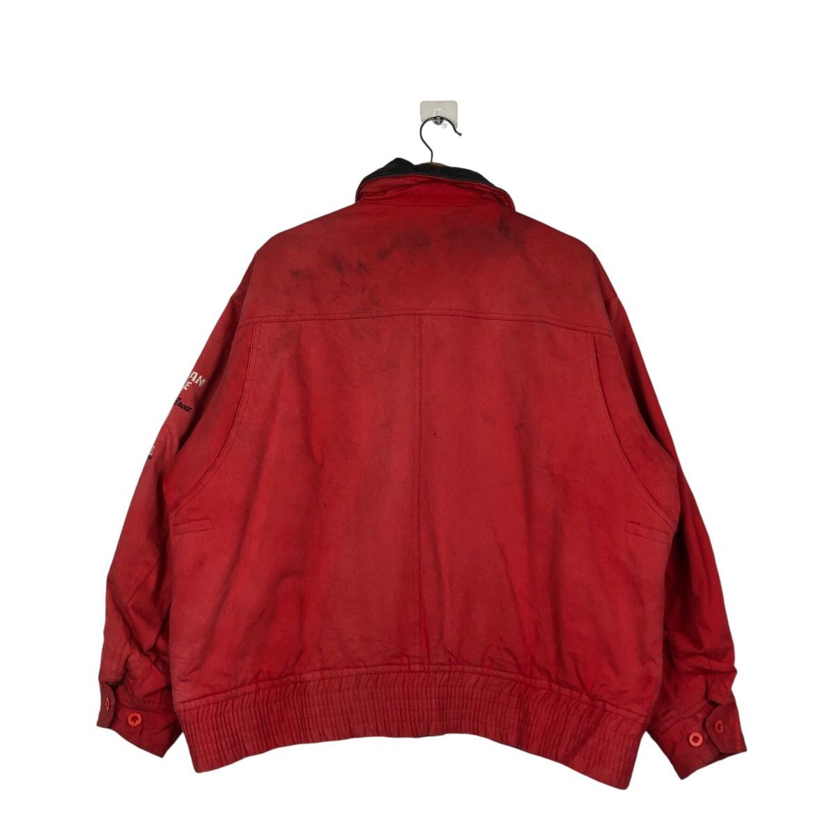 Japanese Brand Vintage Bomber Jacket Parachute Design Mikebirnies American Size US M / EU 48-50 / 2 - 9 Thumbnail