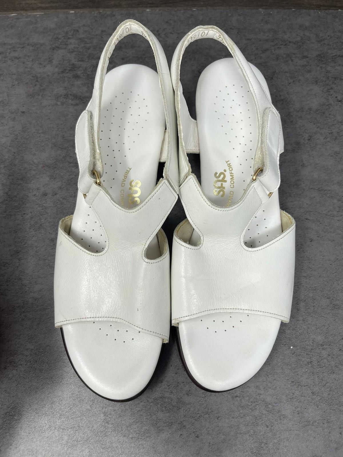 Sasquatchfabrix SAS Suntimer Heel Strap Sandals Womens Size 9.5 (40.5) Size US 9.5 / IT 39.5 - 8 Thumbnail