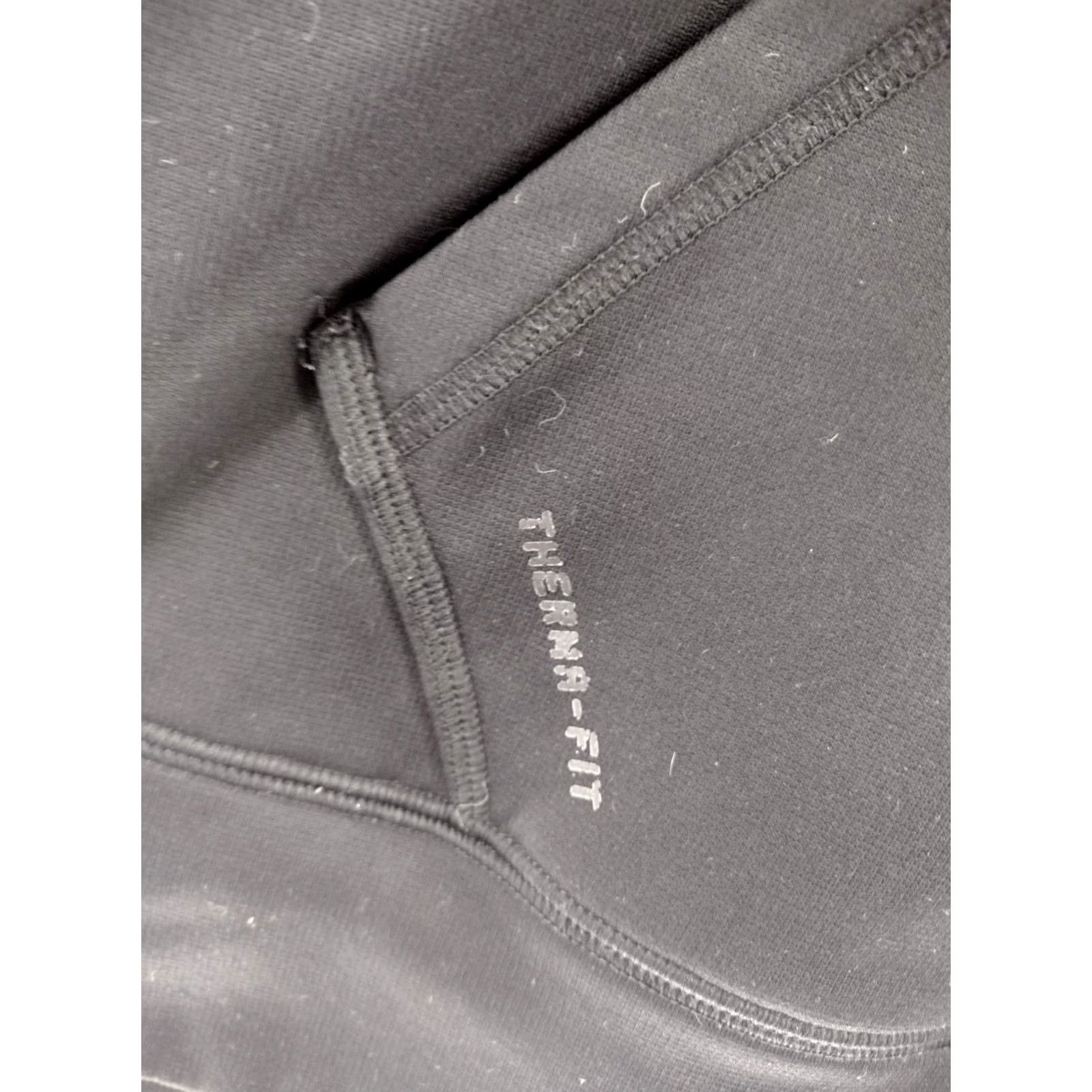 Nike Nike Hoodie Mens Large Black Pullover Swoosh Therma Fit Size US L / EU 52-54 / 3 - 2 Thumbnail