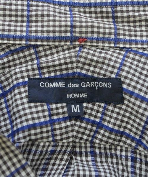 Comme des Garcons Homme Shirt Check Long Sleeve Chest Pocket Cotton Multicolor Size US M / EU 48-50 / 2 - 9 Thumbnail