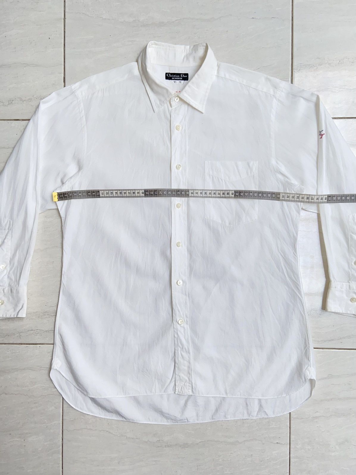 Christian Dior Monsieur CHRISTIAN DIOR MONSIEUR White Shirt Size US M / EU 48-50 / 2 - 8 Thumbnail