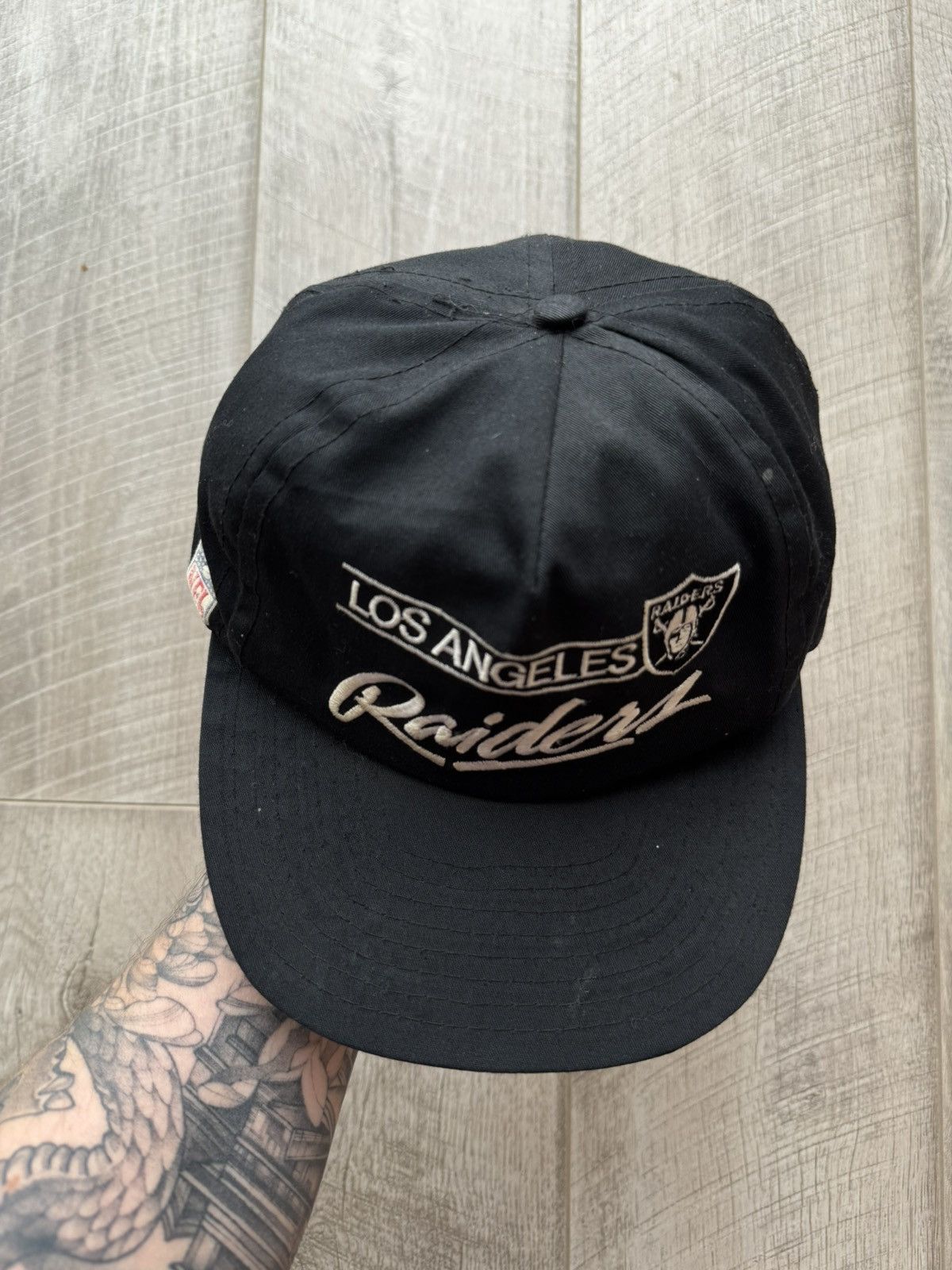 NFL Los Angeles Raiders by EUROCAP 1980 Taiwan vintage cap hat Size ONE SIZE - 4 Thumbnail