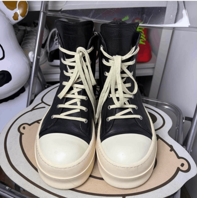 Rick Owens Rick Owens Hi-Top Sneakers Size US 11 / EU 44 - 2 Thumbnail