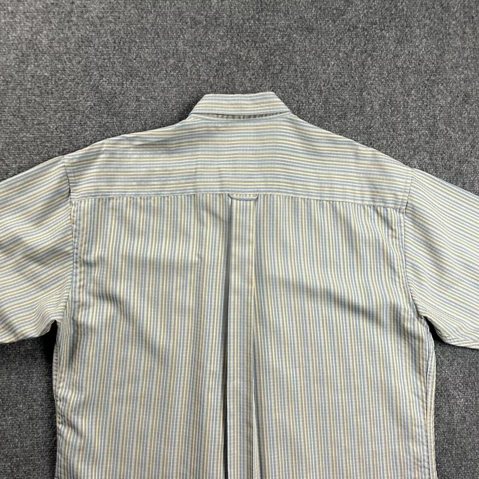 BUGATCHI Bugatchi Uomo Shirt Mens XL Striped Button Up Pocket Modal Size US XL / EU 56 / 4 - 8 Thumbnail