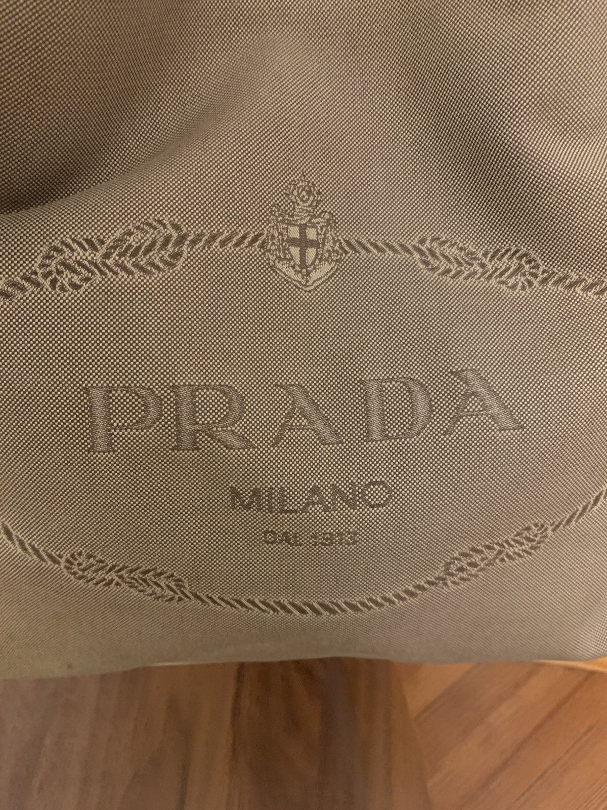 Prada Prada jacquard logo bag Size ONE SIZE - 4 Thumbnail