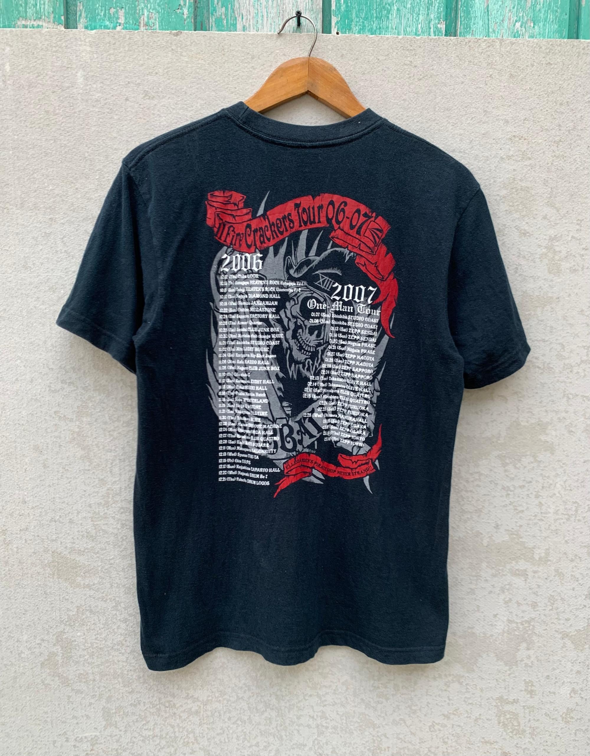 Band Tees Vintage Ellegarden Fire Cracker Tour 06-07 Tee Size US M / EU 48-50 / 2 - 2 Thumbnail