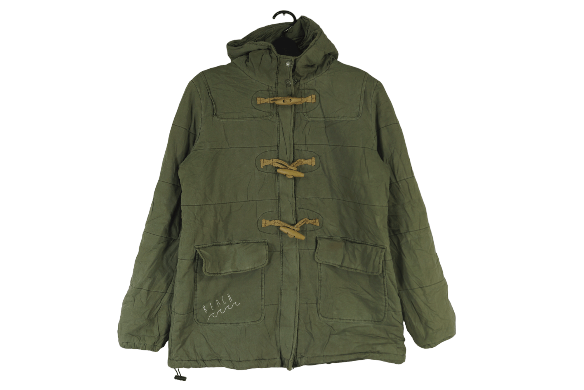 Ocean Pacific × Vintage Rare Ocean Pacific Jacket Parka Zipper Hoodie Size US L / EU 52-54 / 3 - 1 Thumbnail