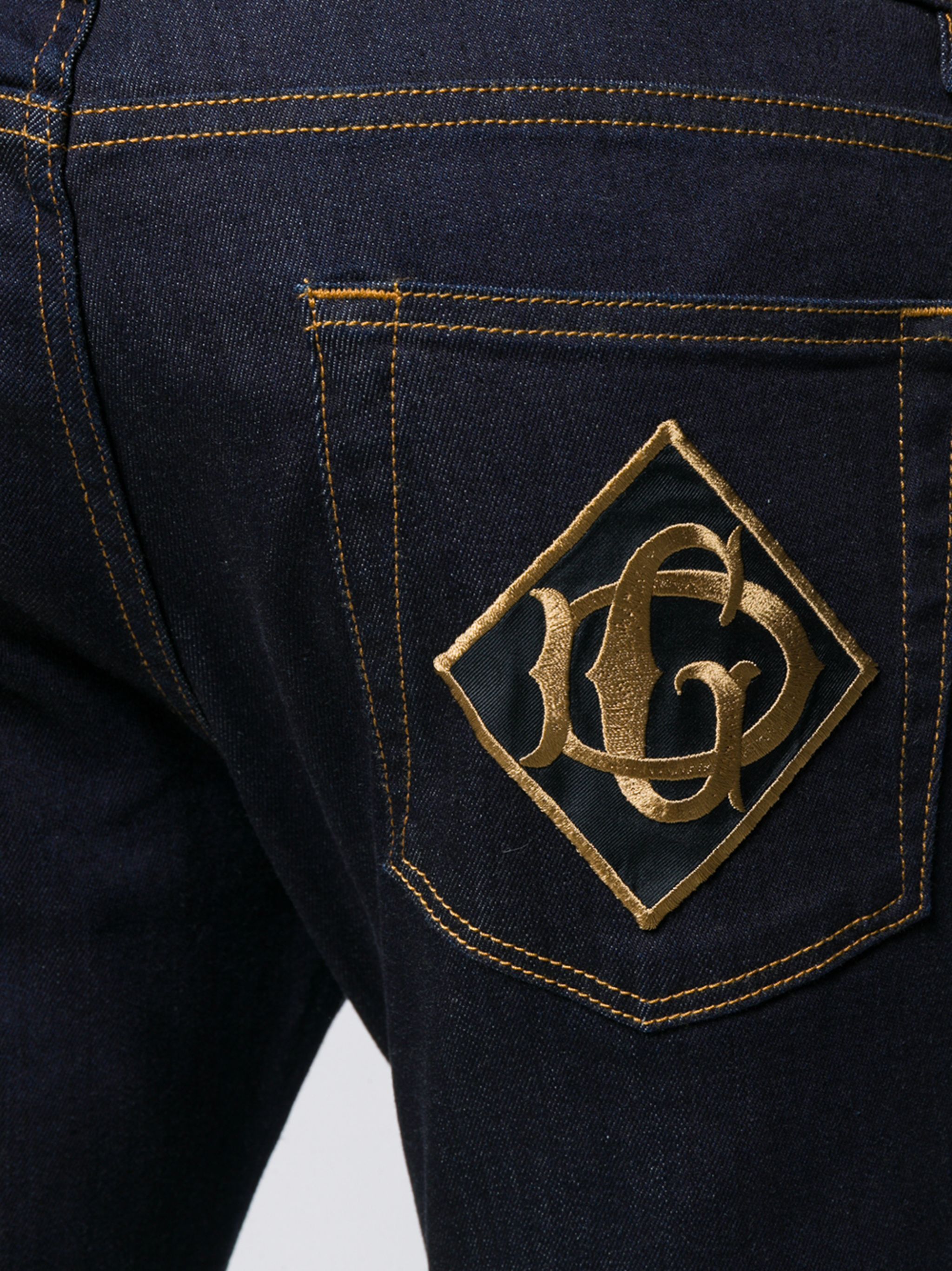 Dolce & Gabbana o1y0125 Logo Jeans in Blue Size US 28 / EU 44 - 5 Thumbnail