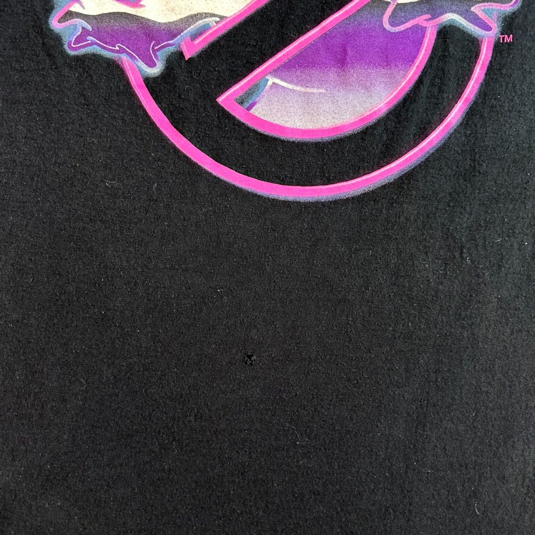 Pinko Ghostbusters Shirt Mens L Black Pink Movie Retro Short Sleeve Casual FLAW Size US L / EU 52-54 / 3 - 3 Thumbnail