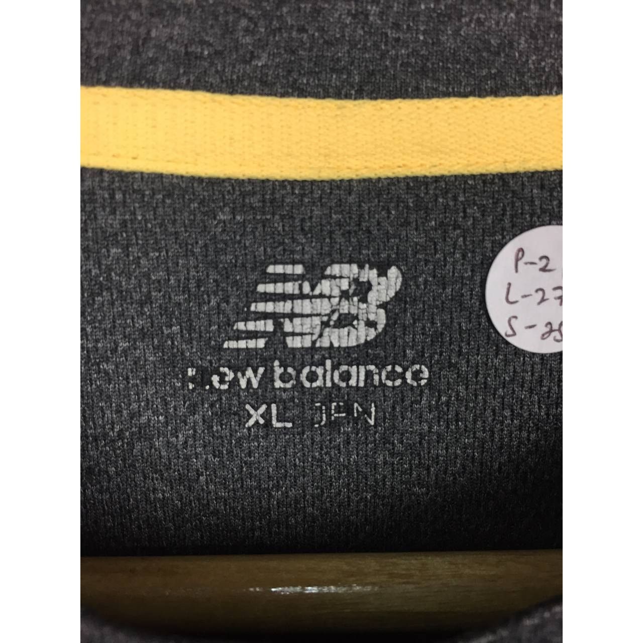 New Balance New Balance Dry-Fit Striped Longsleeve Performance Tee Size US L / EU 52-54 / 3 - 8 Thumbnail