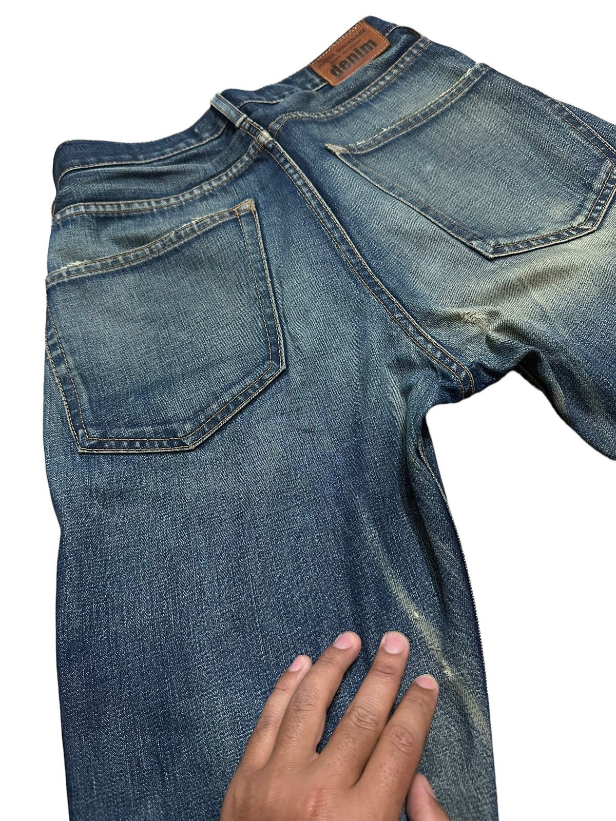Comme des Garcons Comme Des Garcons Junya Watanabe Selvedge Denim Pants Jeans Size US 31 - 4 Thumbnail