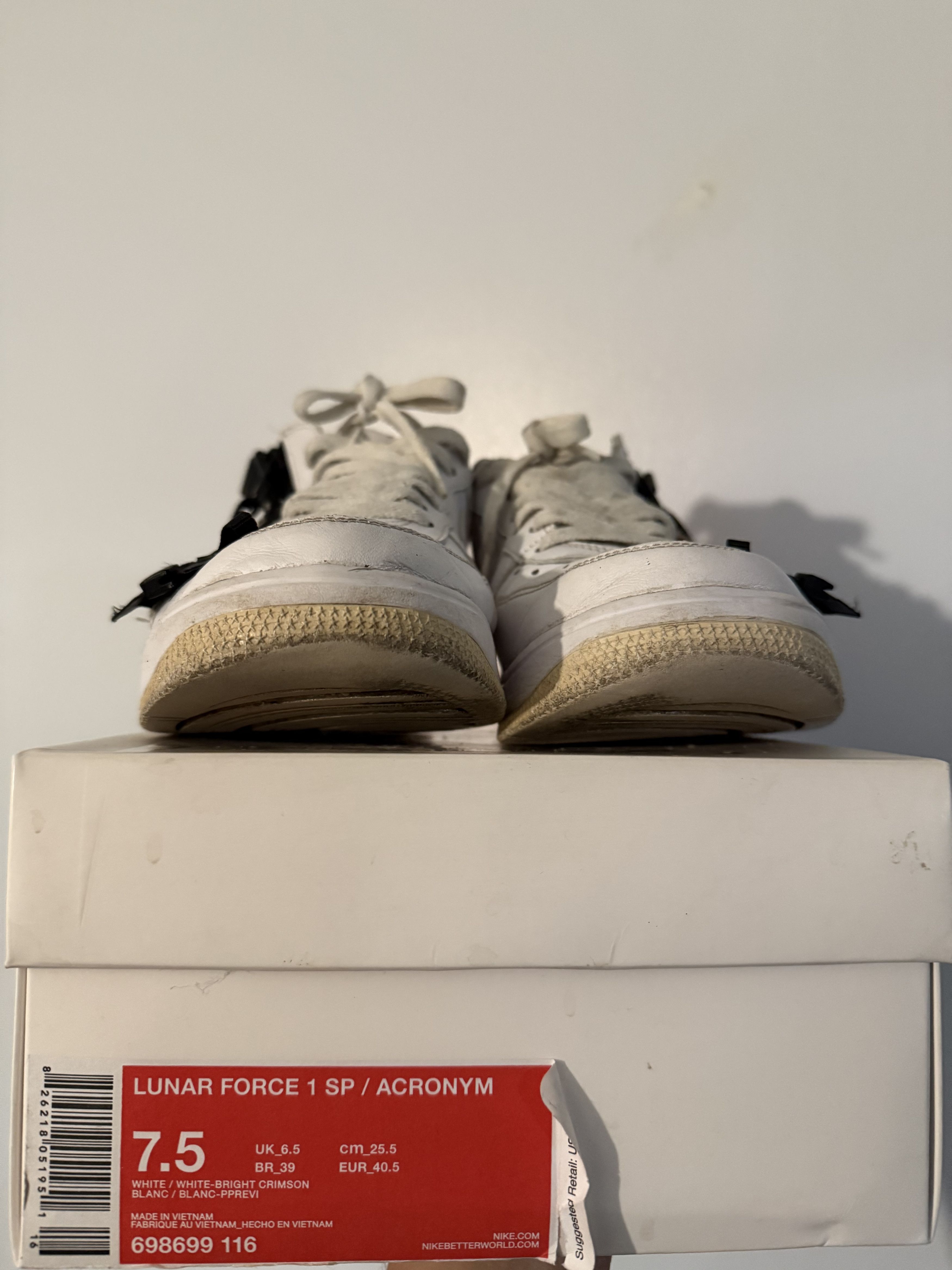 Acronym × Nike Nike Acronym Lunar Force 1 Size US 7.5 / EU 40-41 - 3 Thumbnail