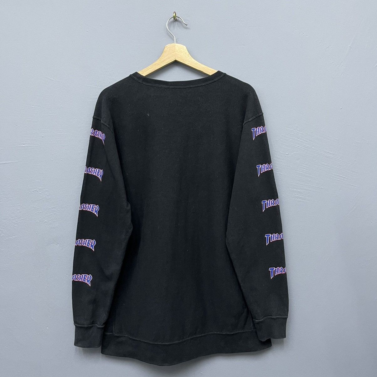 Thrasher Vintage Champion Reverse Weave x Thrasher Sweatshirt Size US M / EU 48-50 / 2 - 2 Thumbnail