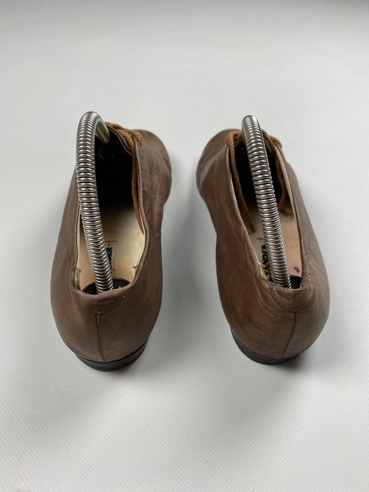 Jil Sander × Vintage Jil Sander ladies leather flats ballets size 40 1/2 Size US 10.5 / IT 40.5 - 18 Thumbnail