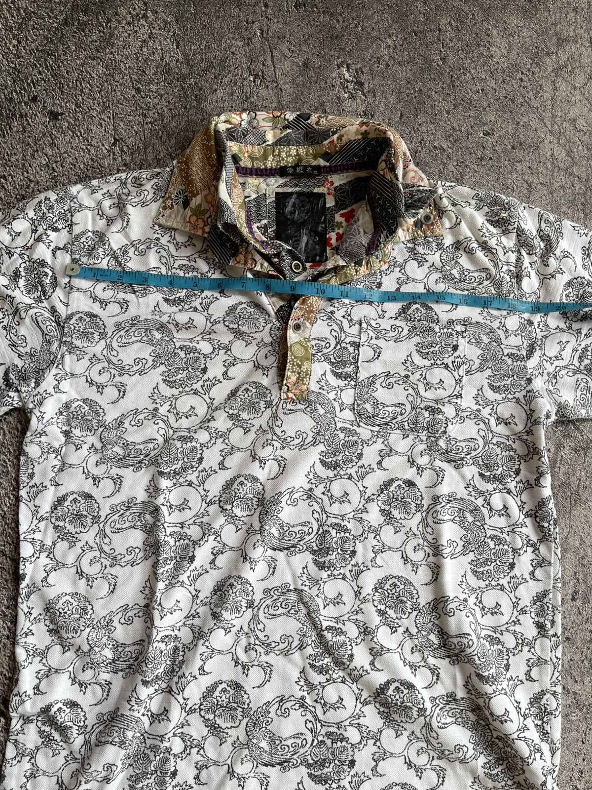 Japanese Brand Y2K Sukajan Style polo shirt Size US L / EU 52-54 / 3 - 14 Thumbnail