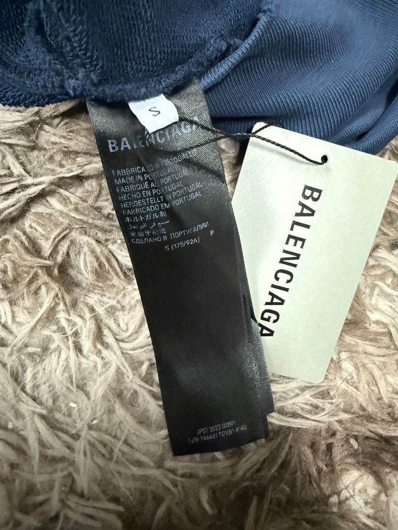 Balenciaga Balenciaga Logo Printed Hoodie Size US S / EU 44-46 / 1 - 3 Thumbnail