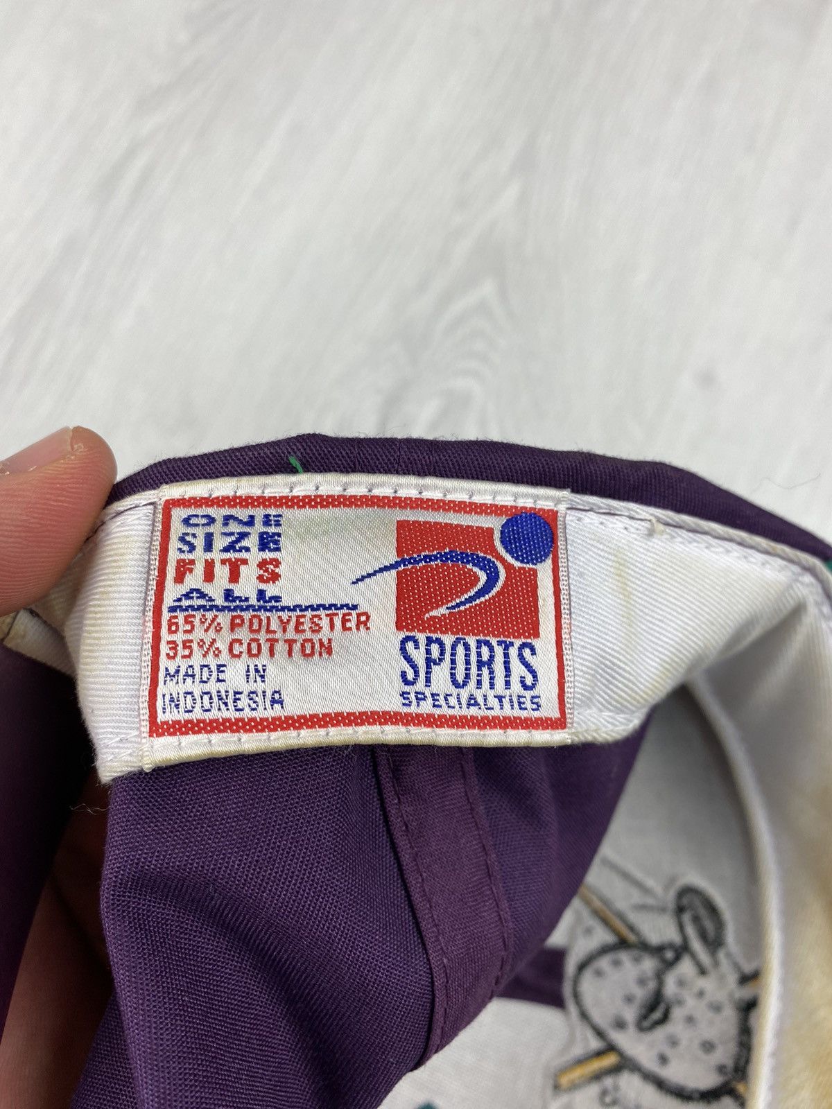 Sports Specialties Vintage The Mighty Ducks Sports Specialties Cap Hat Kings Size ONE SIZE - 8 Thumbnail