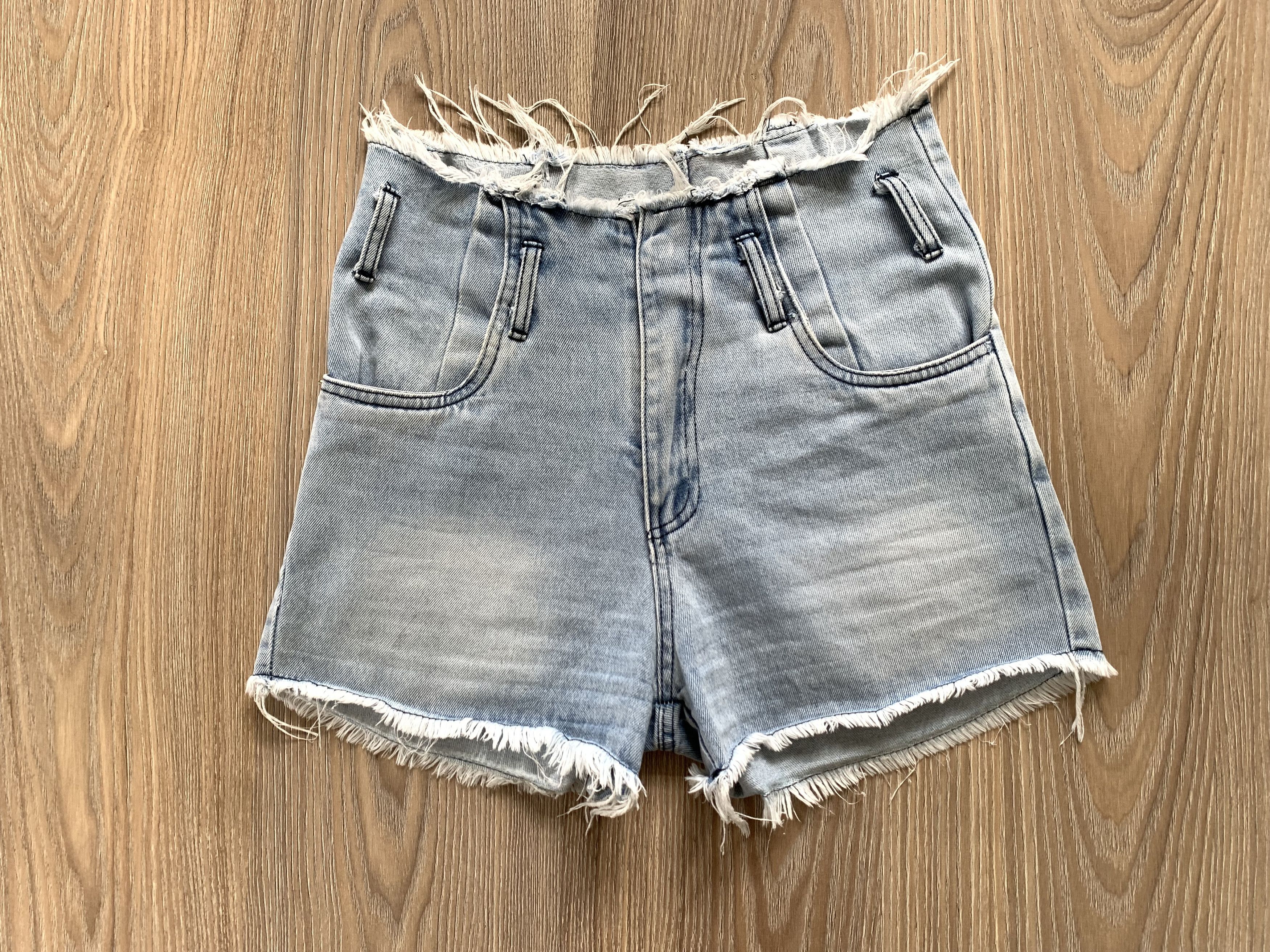 Alexander Wang × Denime Vintage Alexander Wang Mini Denime Shorts Size 26" / US 2 / IT 38 - 2 Thumbnail