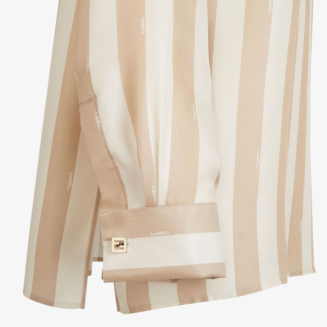 Fendi o1s1wg110825 Shirt in Beige Size XL / US 12-14 / IT 48-50 - 4 Thumbnail