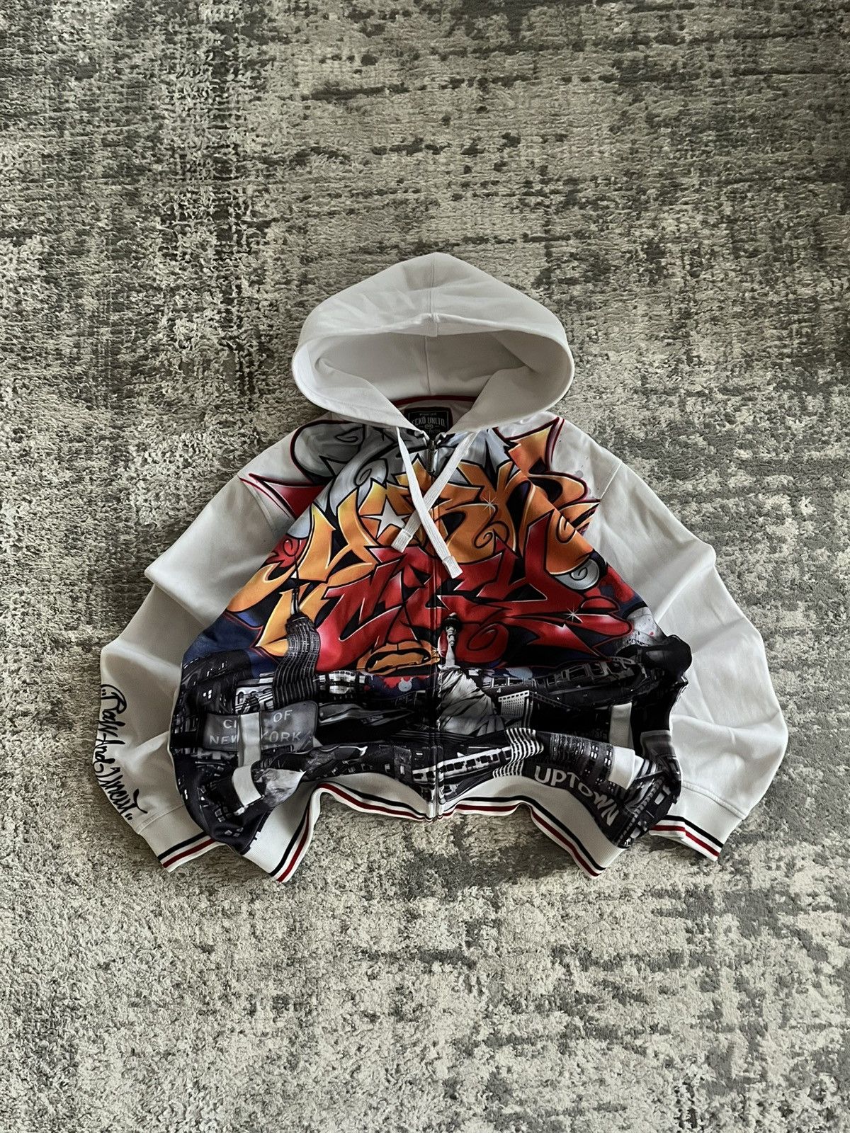 Ecko Unltd. × Rap Tees × Vintage Vintage Ecko Unlimited Zip hoodie
