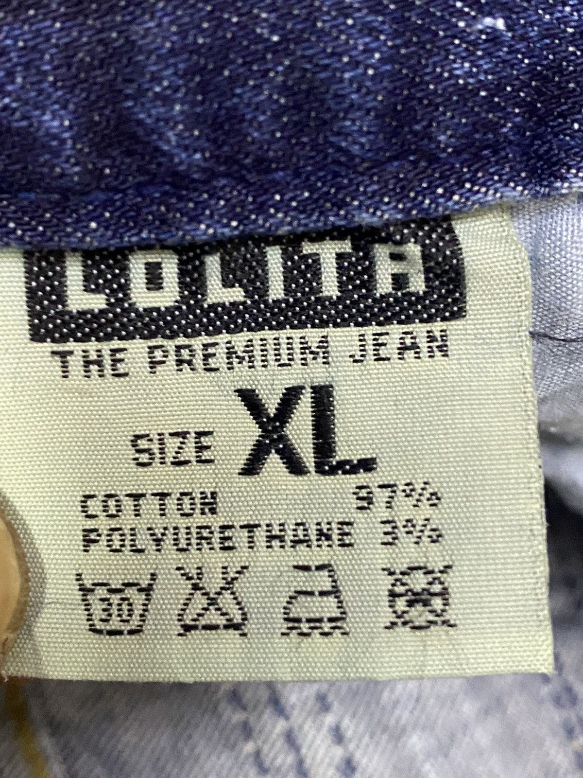 Japanese Brand Japanese Brands Lolita Y2K Distressed Skinny Jeans Size US 32 / EU 48 - 17 Thumbnail
