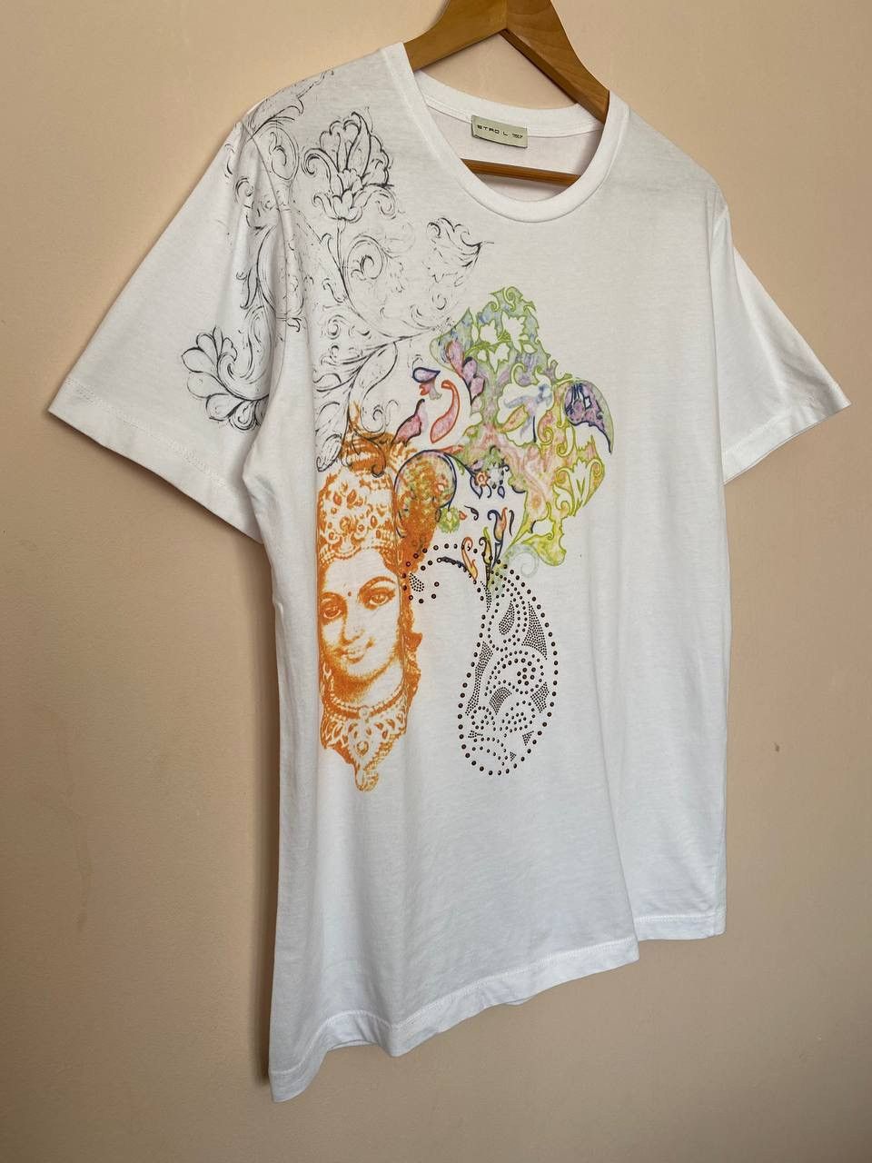 Etro Etro Big Logo Men’s T-shirt ETRO S/S 18 Size US L / EU 52-54 / 3 - 2 Thumbnail