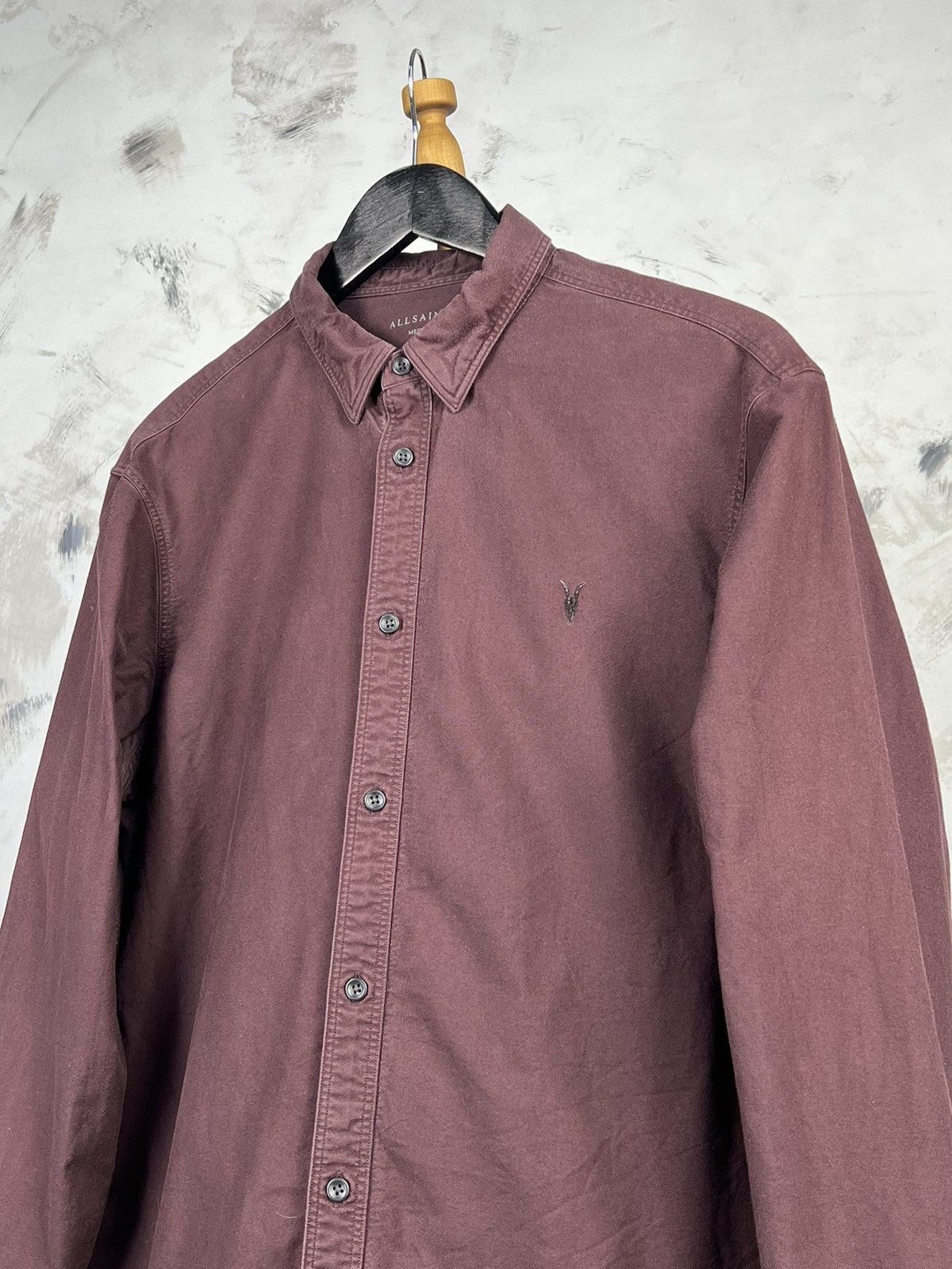 Allsaints Vintage AllSaints Button Up Shirt Size S - M Size US M / EU 48-50 / 2 - 2 Thumbnail
