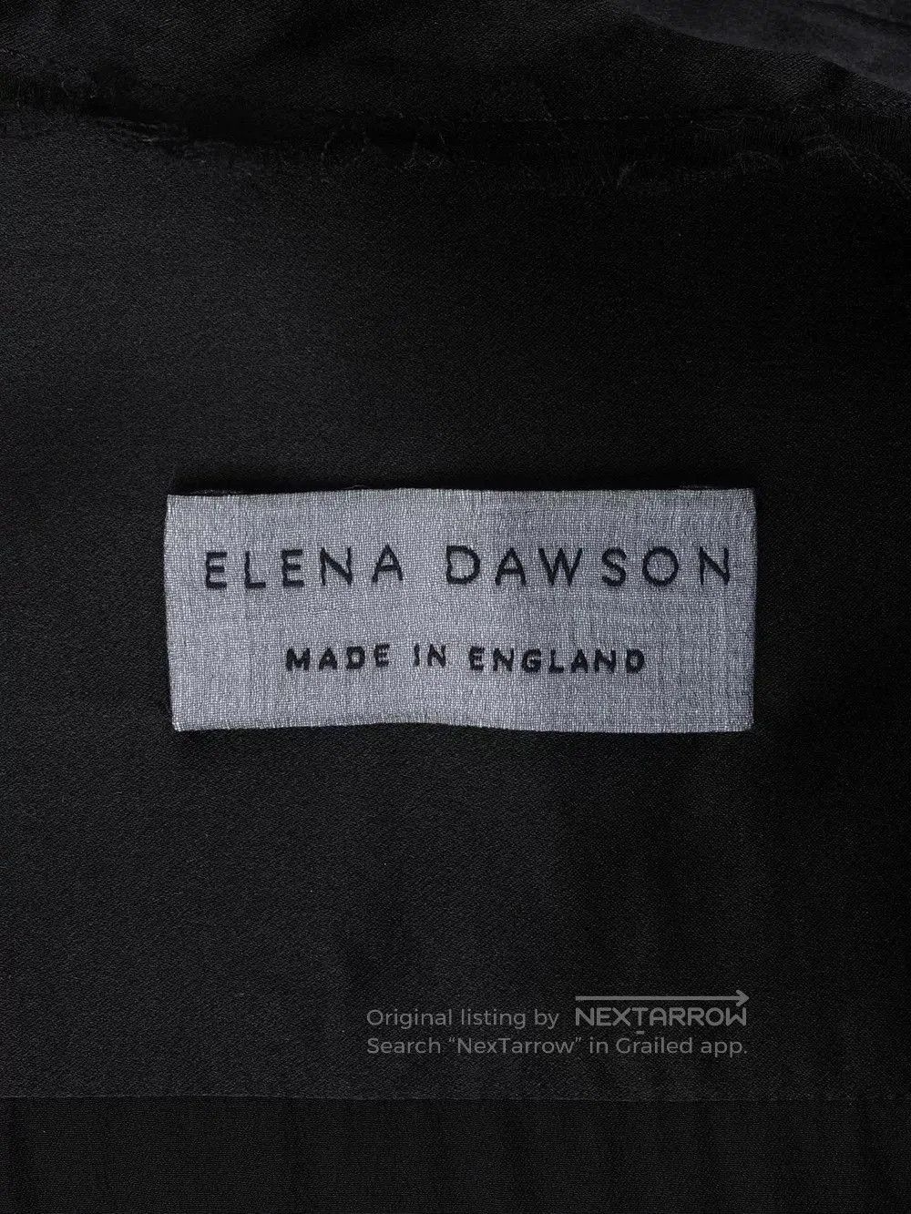 Elena Dawson Black Silk Dress by Elena Dawson. Size S / US 4 / IT 40 - 6 Thumbnail