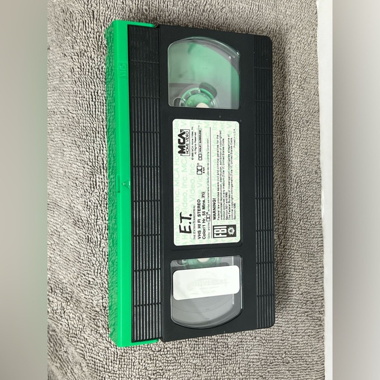 Other E.T. The Extra Terrestrial VHS Movie 1982 Rare Tape MCA Size ONE SIZE - 3 Thumbnail